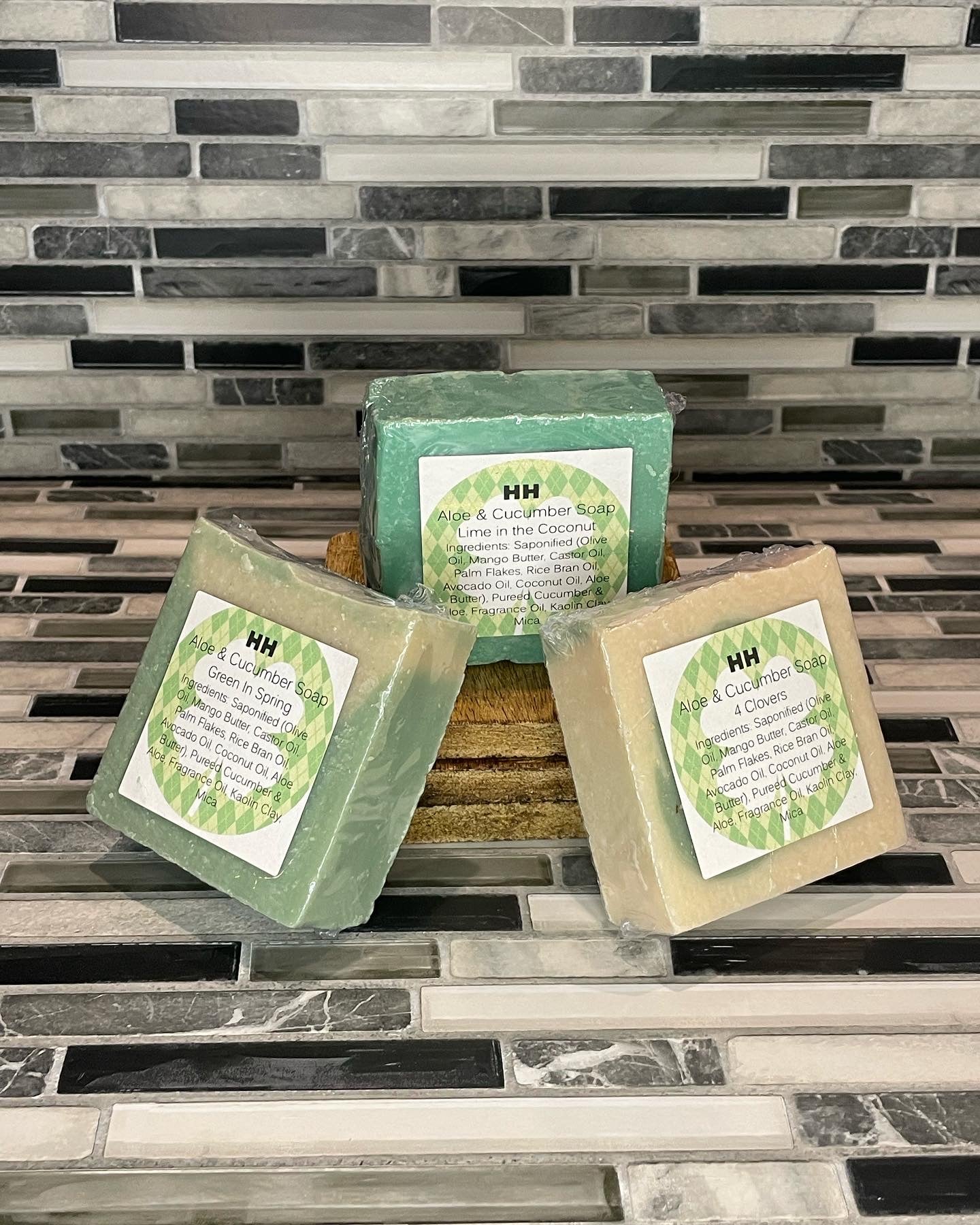 Aloe and Cucumber Soap