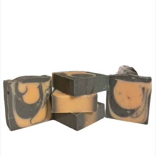 Detox Face & Body soap: Seamoss, Charcoal & Moroccan Clay